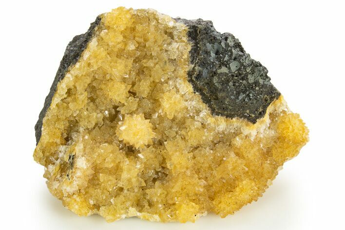 Sparkly, Orange Calcite Crystal Cluster - Poland #331944